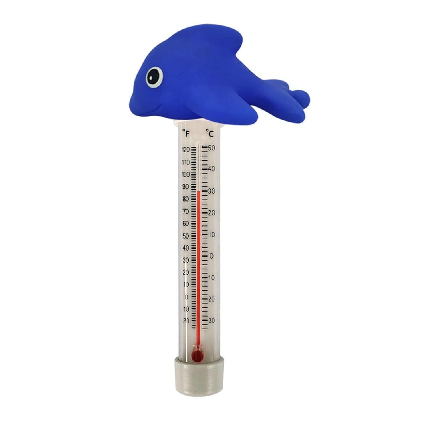 Floating Pool Thermometer | Duck Pool Temperature Gauge | with Thin Rope Spa Thermometer for Shatterproof Aquarium Water Thermometer Lippsy