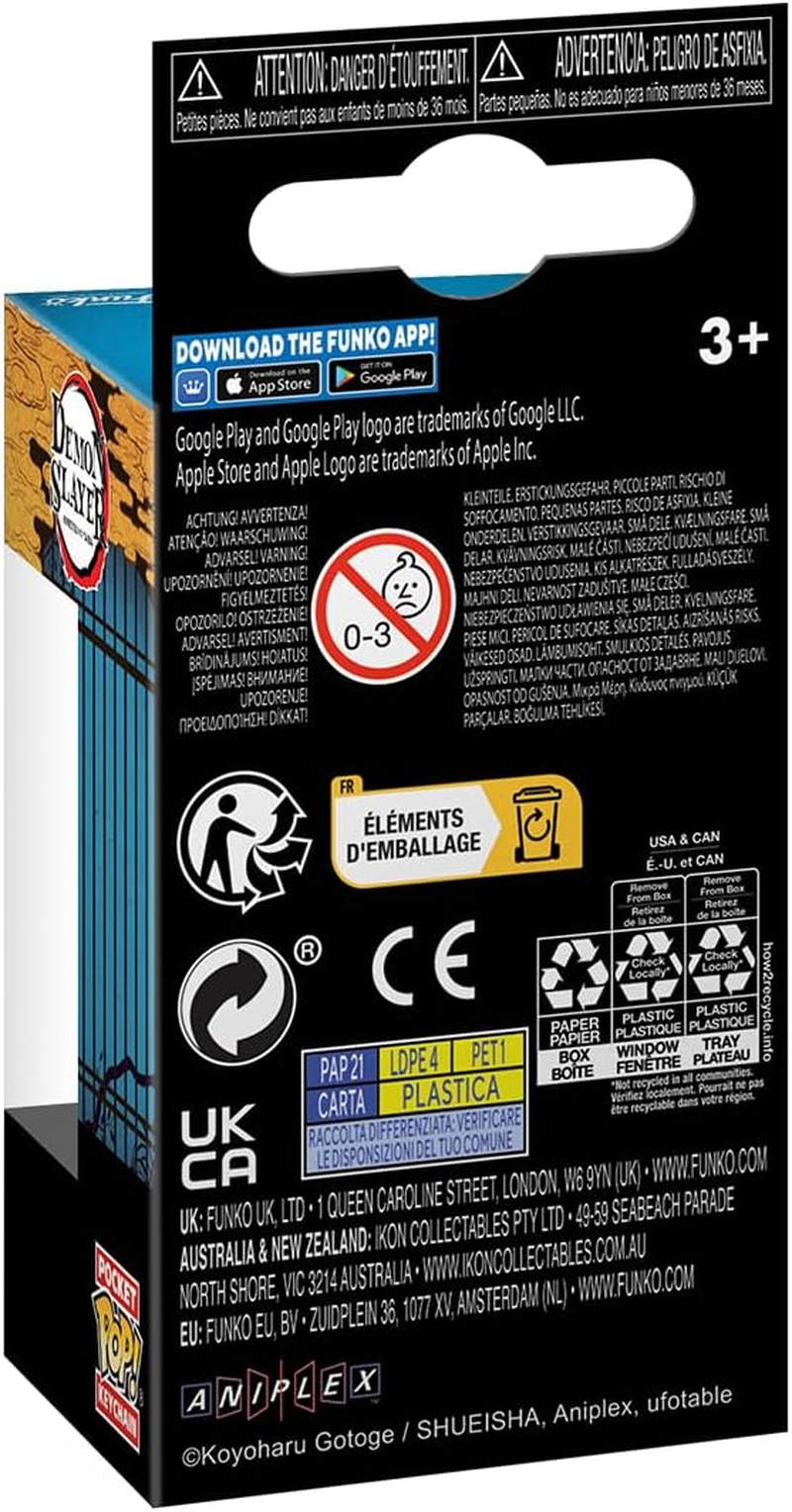 FUNKO POP! KEYCHAIN: Demon Slayer - Sabito(No Mask) image number 1