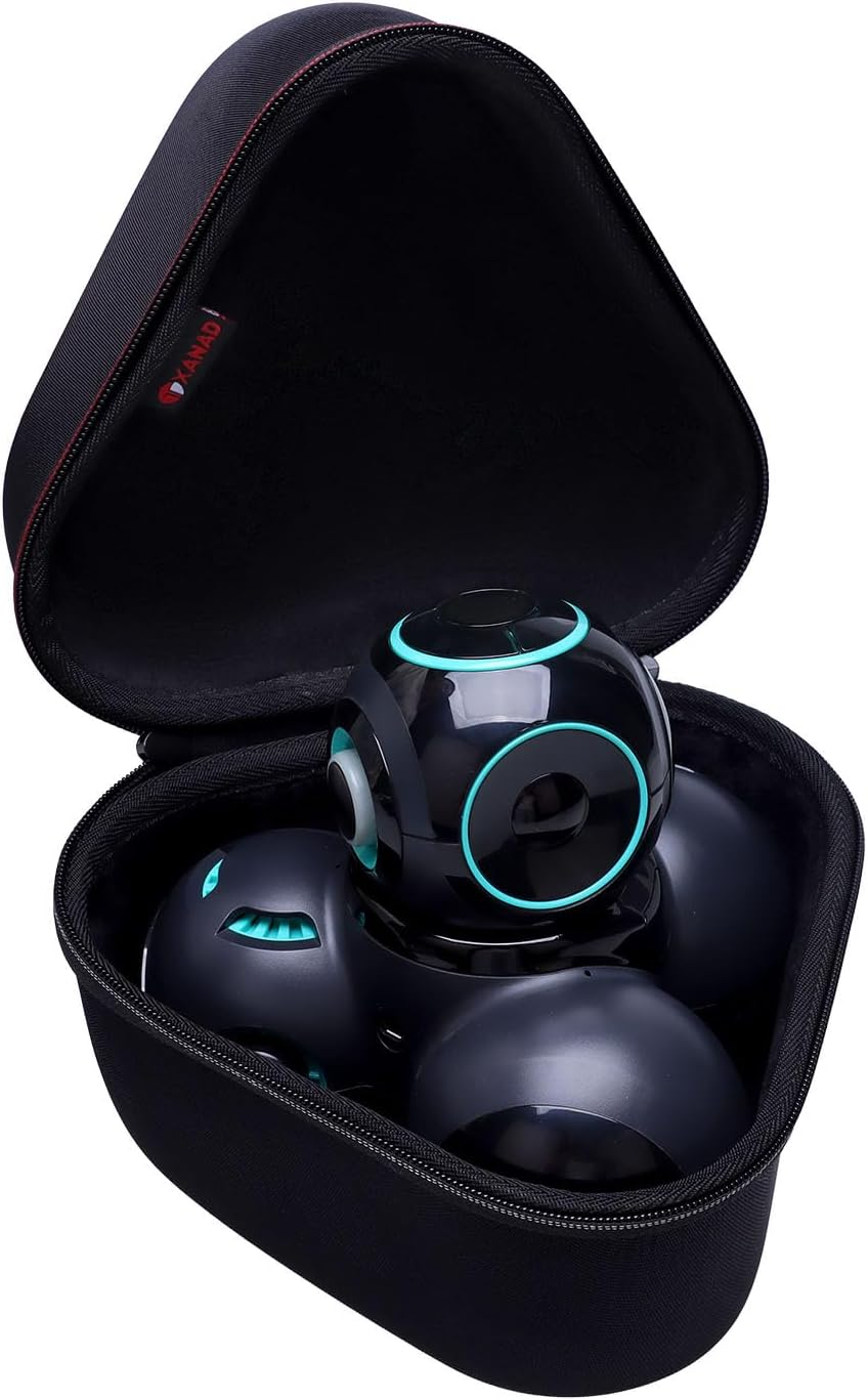 XANAD Hard Carrying Case for Wonder Workshop Dash Robot or Cue Coding Robot - Travel Storage Protective Bag Black