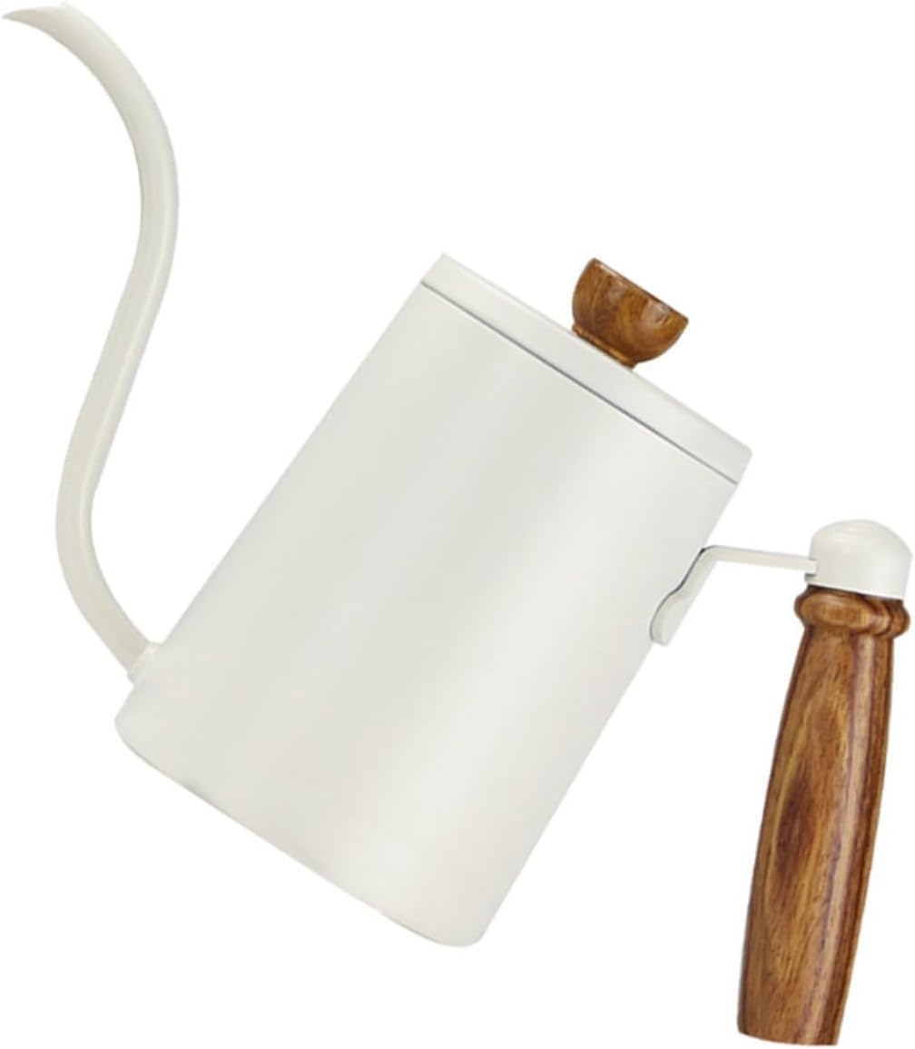 DONFAMDS Hand Brew Coffee Maker Tea Pot Infuser Drip Coffee Pot Stand Stainless Steel Easy Clean image number 5