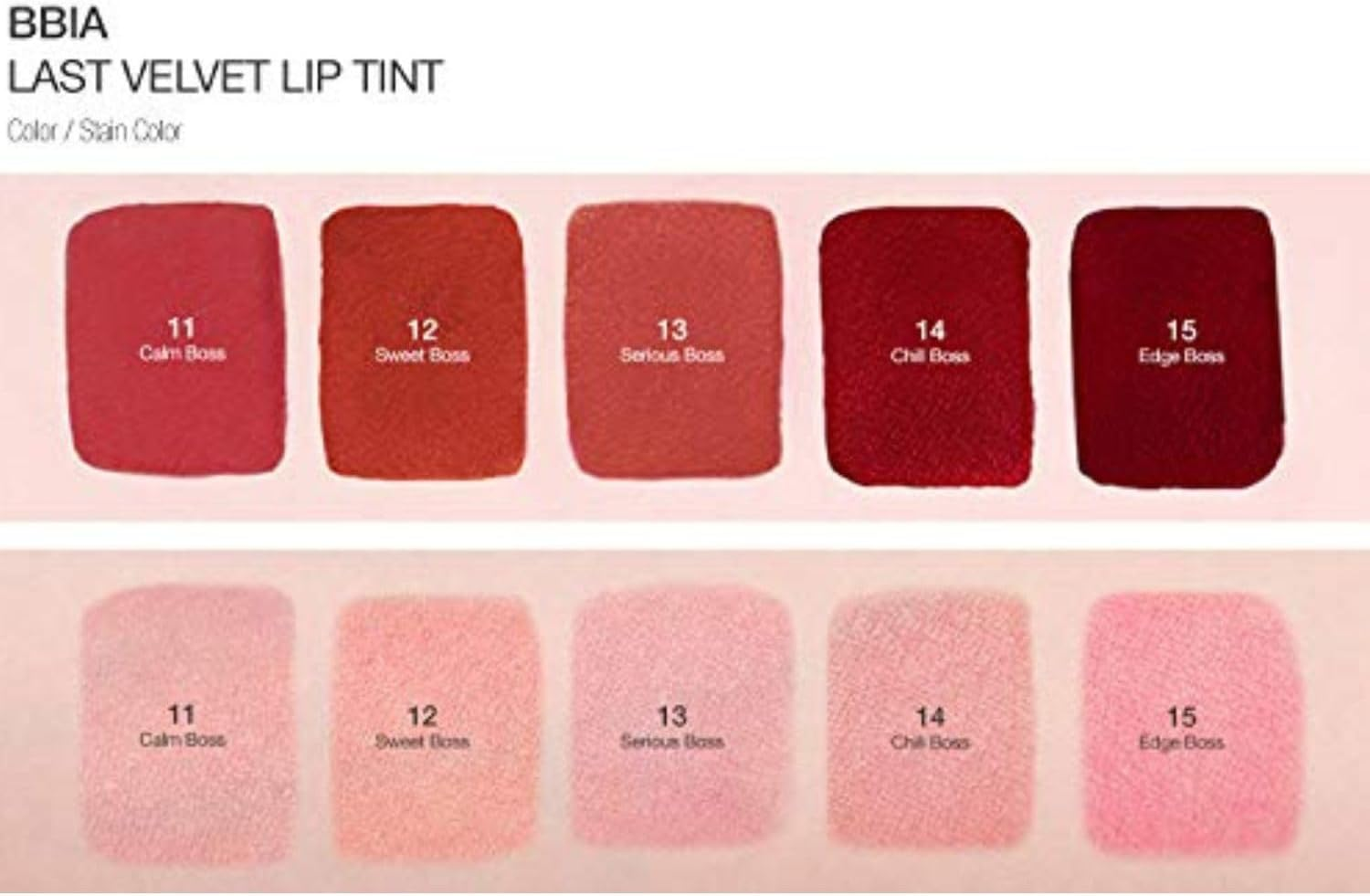 BBIA Last Velvet Lip Tint - Soft & Creamy Matte Finish Lip Stain, Blur Effect with Velvety Texture, Long-Lasting, High Pigment, Lightweight, Non-Drying, Korean Lip Makeup (11 CALM BOSS) image number 1