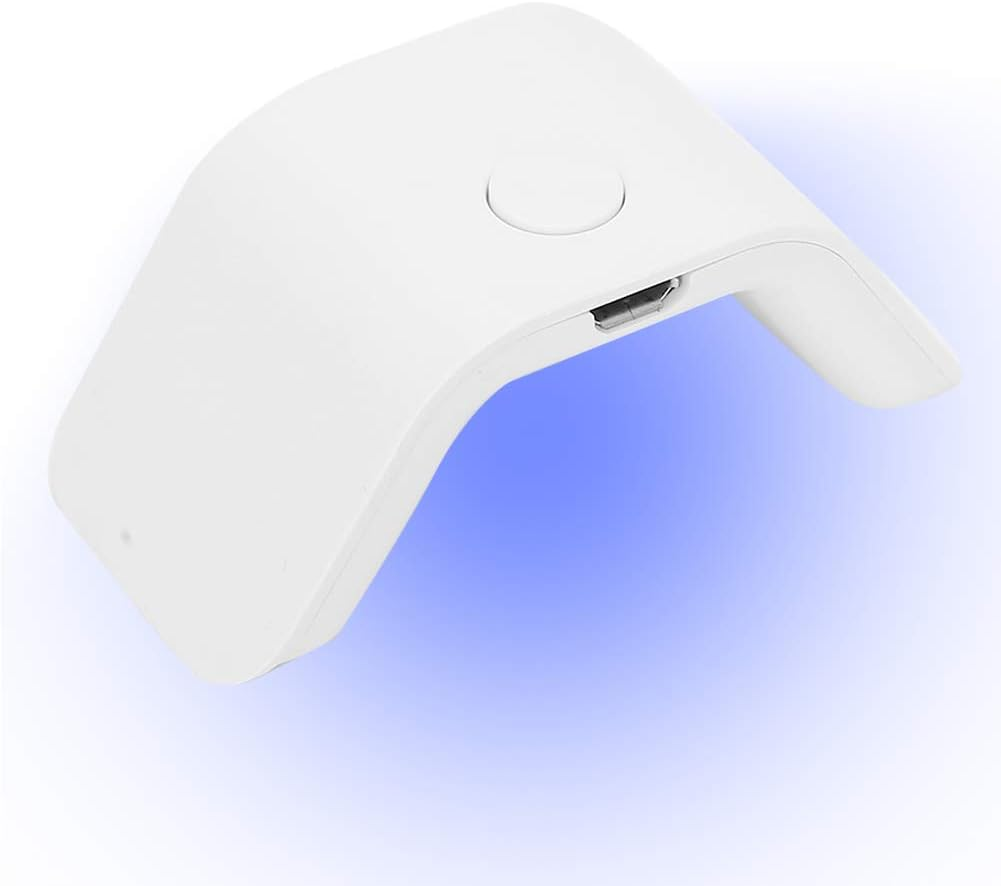 Nail Lamp, Mini Nail Dryer Lamp, 2W Single Finger Lamp Mini Manicure Nail Polish Dryer Nail Gel Curing Lamp image number 5