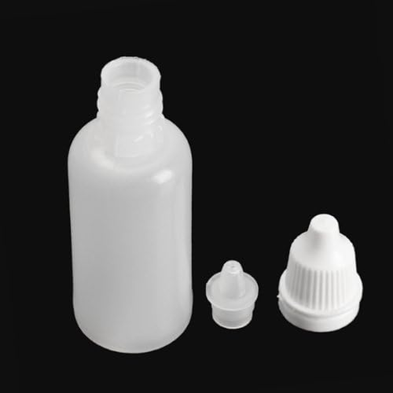 Ericotry 50 Pcs 20Ml Empty Plastic Squeezable Dropper Bottles Dropping Bottles Eye Liquid Eye Liquid Dropper Vials Plug Can Removable the Lip Can Be Screwed on Size 20Ml image number 3