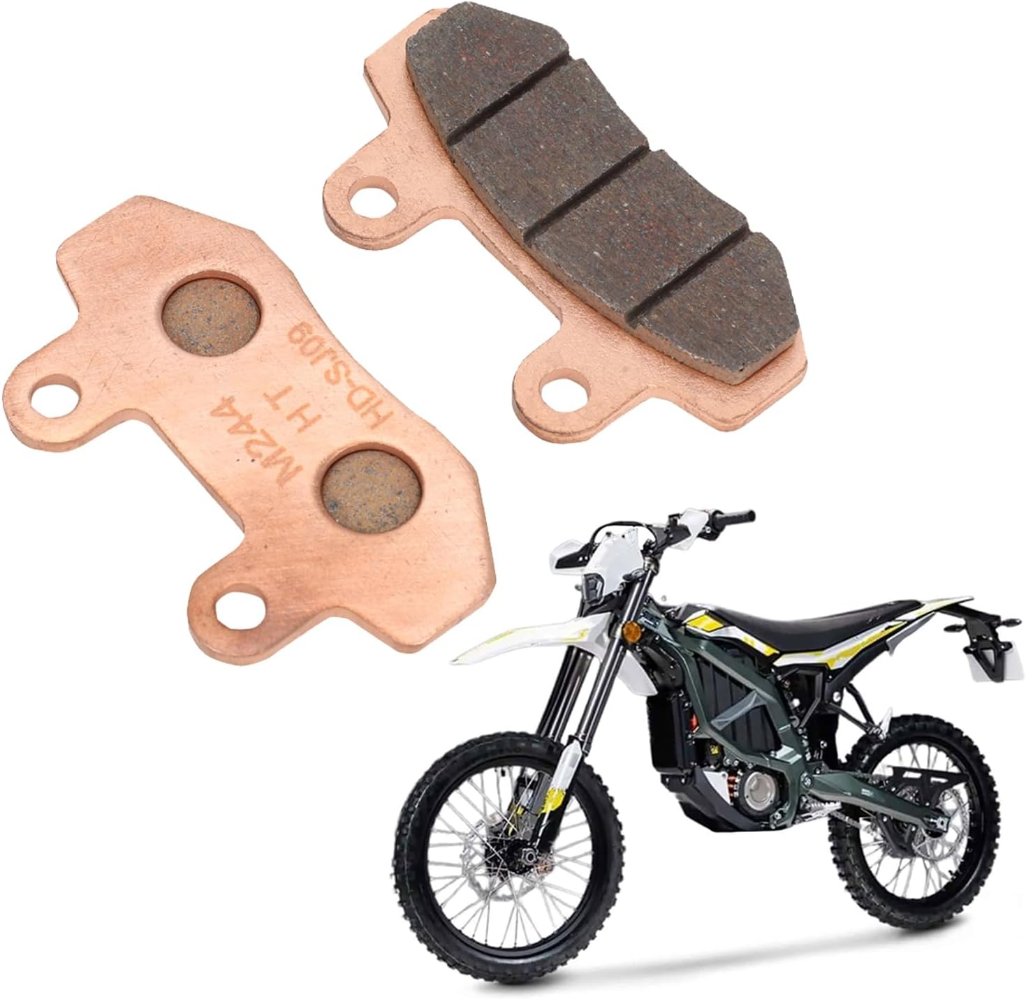 Surron Brake Pads Front Rear Dirt Bike Disc Brake Pad Universal Fit Dirt Bike Ultra Bee Brake Disc image number 1