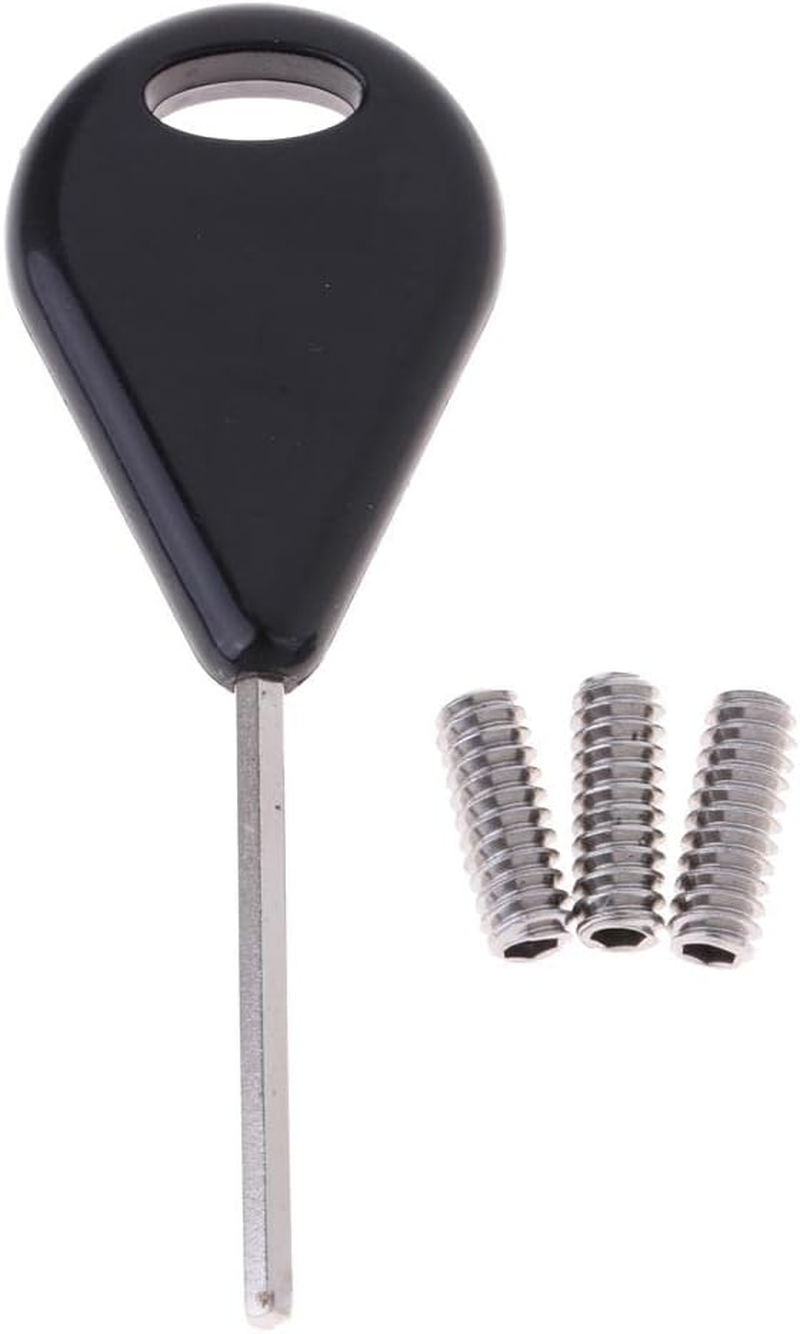 3 Pieces Fin Screws and Hex Key Suit for Surfboard Fin Key Surf Board Tool Surfing Accessory image number 3