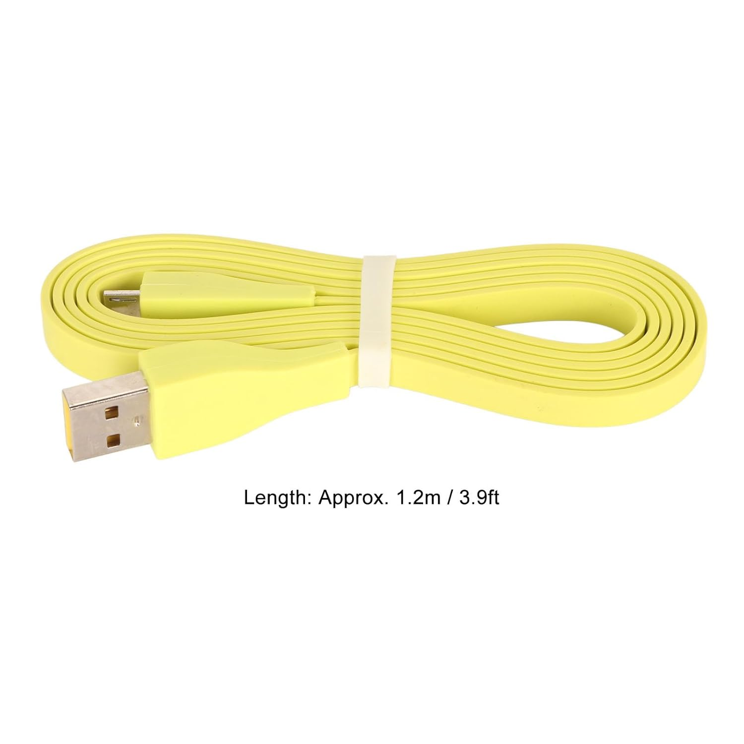 USB Charge Cable for Logitech UE Wonderboom, UE Boom, Megaboom, Mega Boom, Replacement Micro USB Charging Cable Cord, 3.9Ft (Fluorescent Yellow) image number 6