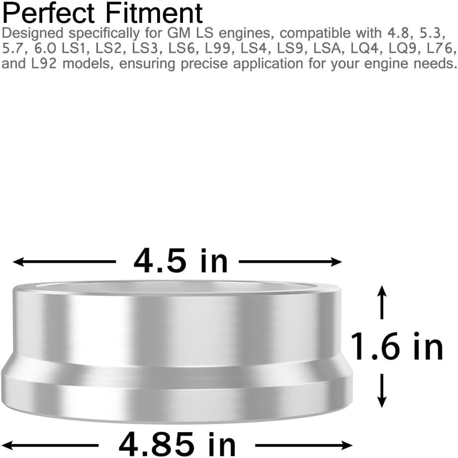 LS Rear Main Seal Alignment Tool for GM Gen III & IV Engines 4.8 5.3 5.7 6.0 6.2 7.0 LS1 LS2 LS3 LS6 L99 LS4 LS9 LSA LQ4 LQ9 L76 L92 image number 3