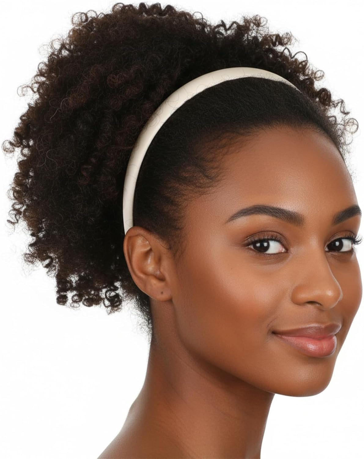 Pack of 2 Satin Headbands Adjustable Thin Hair Band Women'S Fashion Women Headband Hair Accessories Hard Fashionable Solid Headband for Girls Party Wedding Stage Holiday Yoga Face Washing image number 3