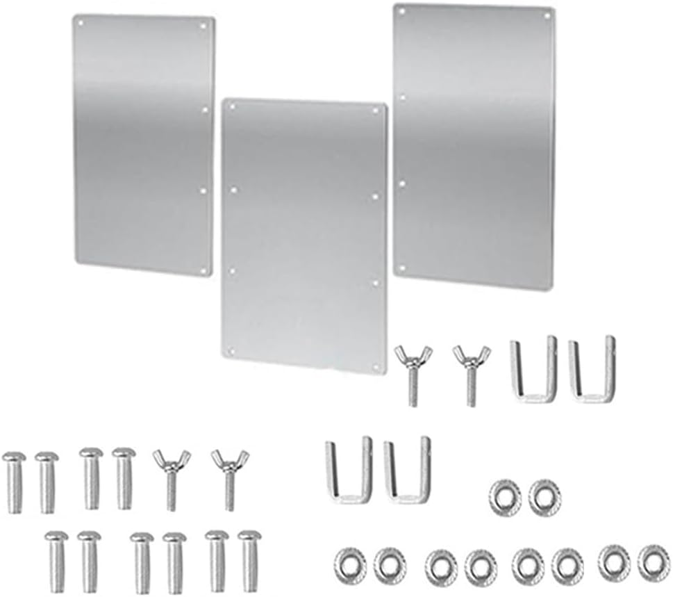 Tuperoymse Patio Heater Reflector Shield, Heat Focusing Reflector for round Natural Gas and Propane Patio Heaters Outdoor Easy Install image number 4