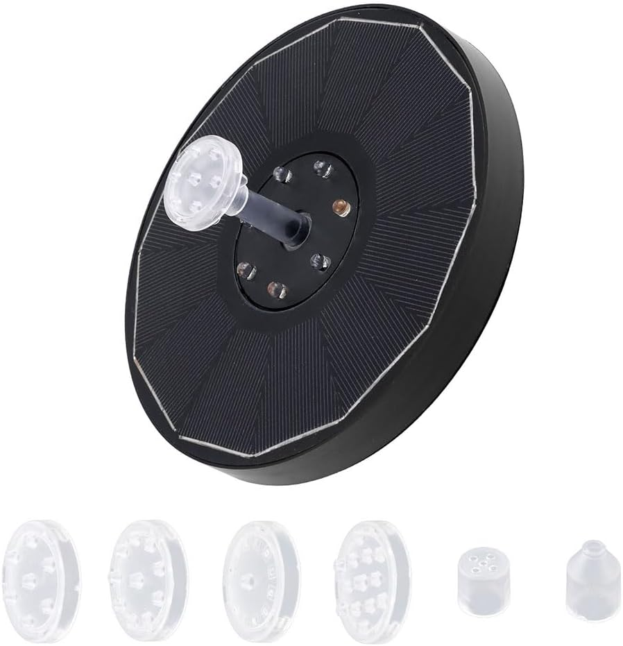 Gardeon Floating Solar Pond Water Fountain Pump Outdoor Fountains LED Light image number 3