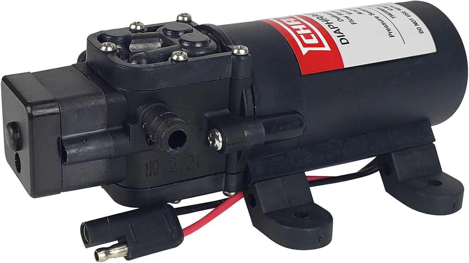 Chapin International 6-9206 12V 1.0 GPM Diaphragm Pump, Black image number 2