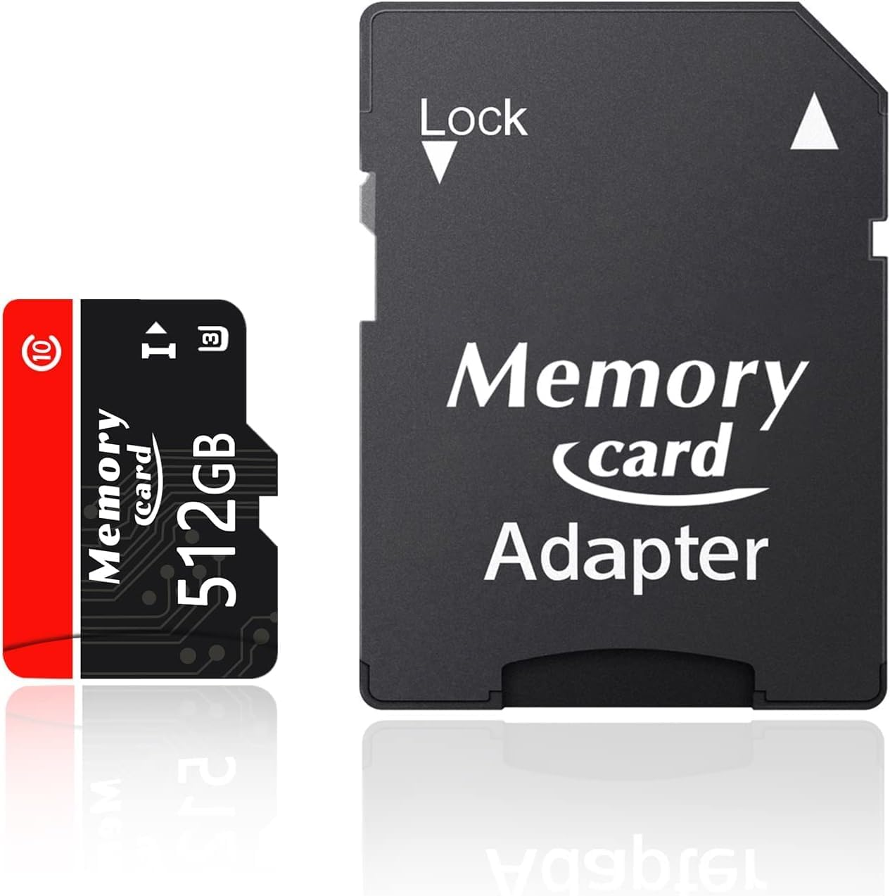 TF Card Micro 512GB Memory Card UHS-I V30 4K A2 Class 10 Compatible, High Speed Micro Card, Adapter Included image number 3