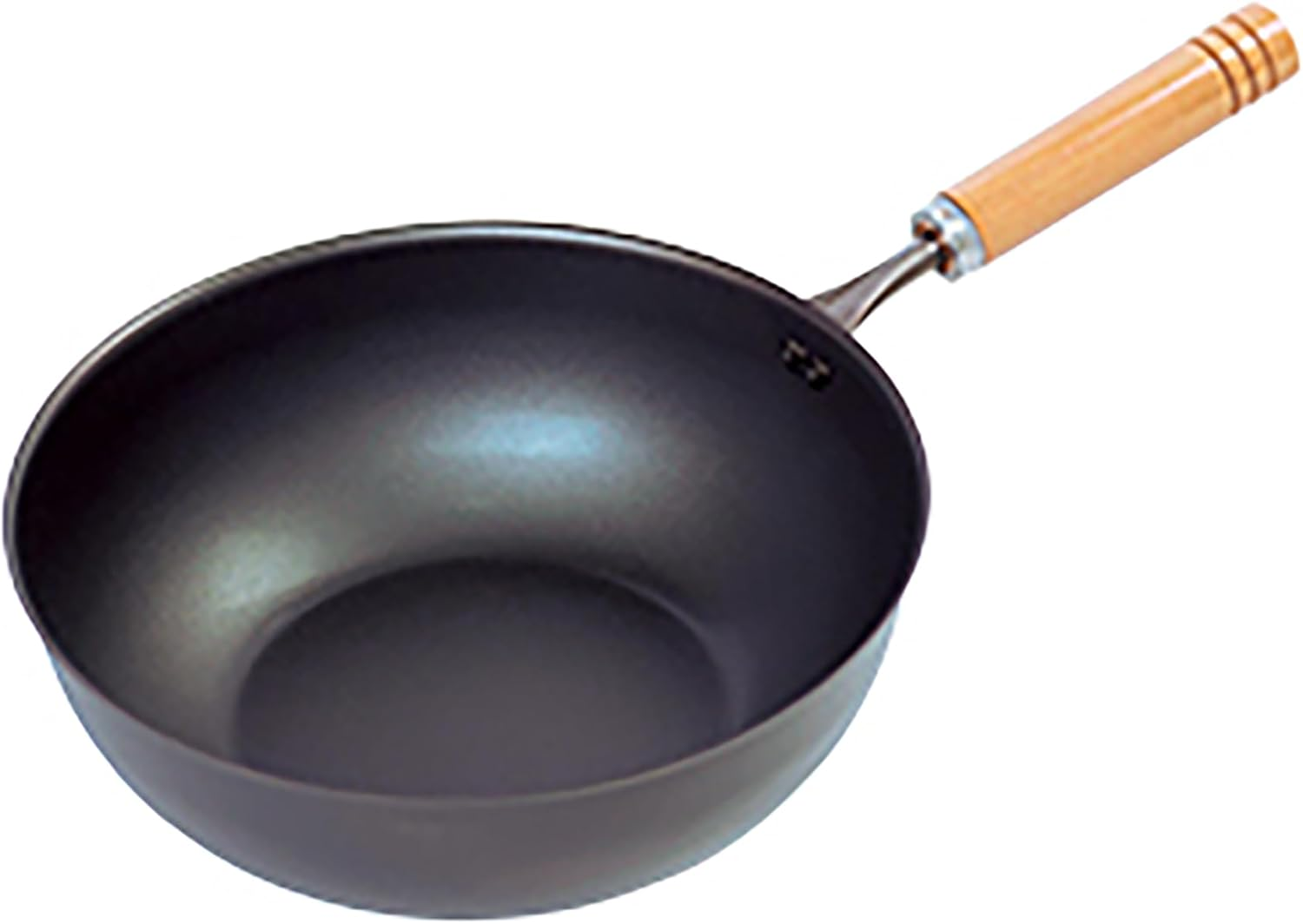 Sugiyama Metal KS-3043 Oval Frying Pan, Compatible with Induction and Gas Fires, Iron, Made in Japan, Artisan Flavor, Nano Embossing, Light Weight Even Though Iron Works with Oil
