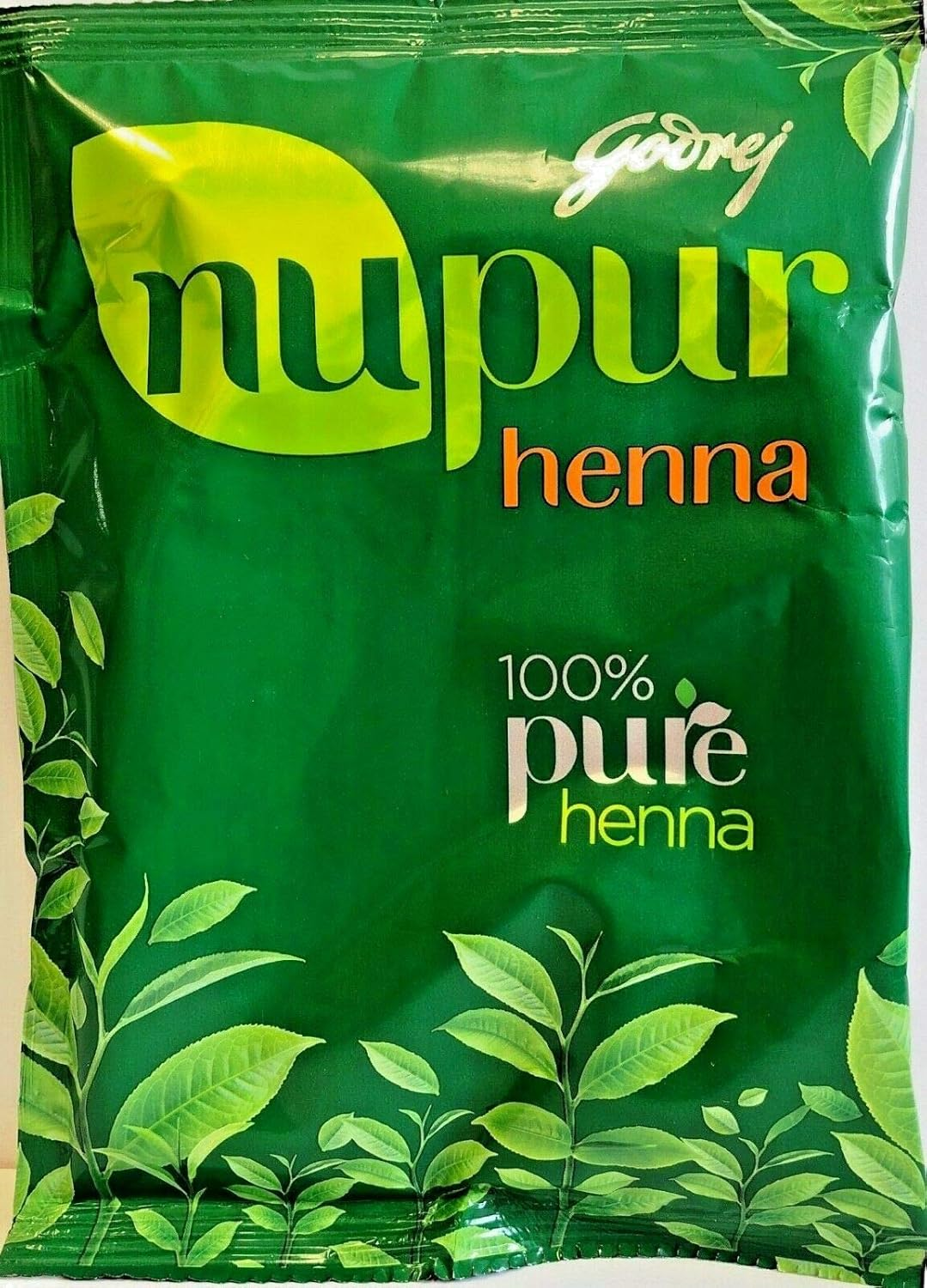 Nupur Henna Mehendi Pure for Silky & Shiny Hair 400G X Pack of 2