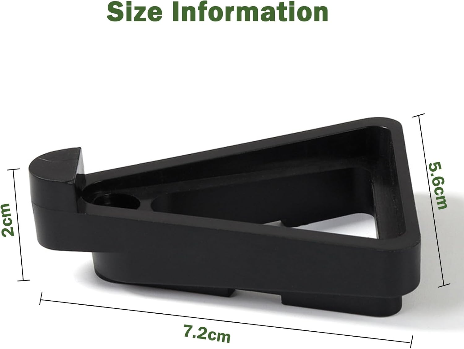 24Pcs Plant Pot Feet, Invisible Triangle Pot Risers, Flower Pot Rack Pot Lifters Supports for Indoor & Outdoor Plant Pots image number 3