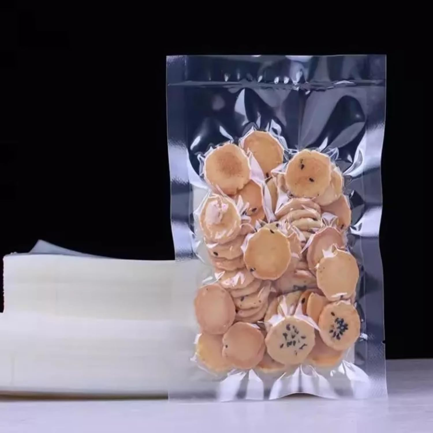 Salesbay 100X Vacuum Sealer Bags Pre-Cut Food Storage Saver Heat Seal Cryovac image number 2