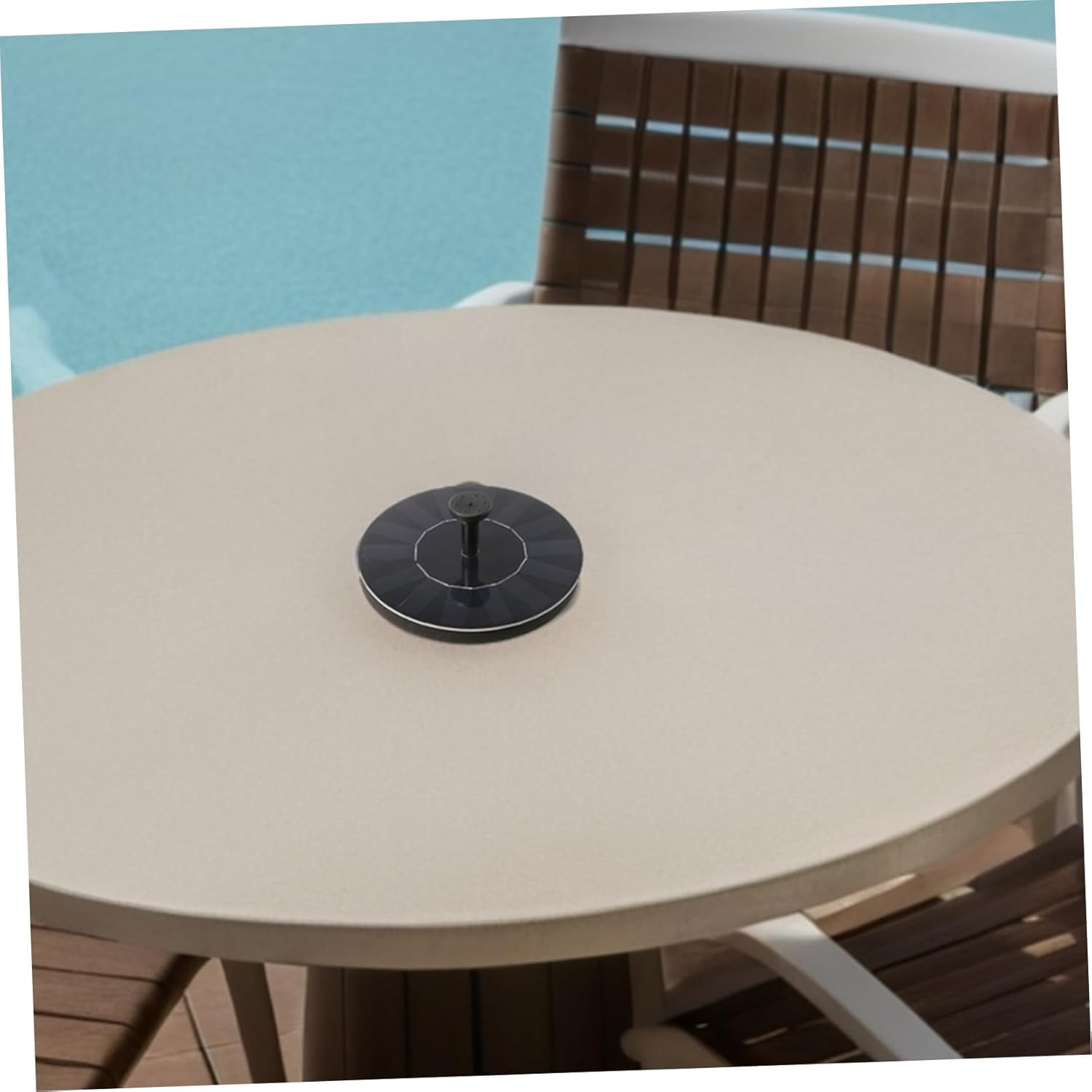 Balacoo Solar Fountain Outdoor Water Fountain Solar Powered Outdoor Abs Black image number 4