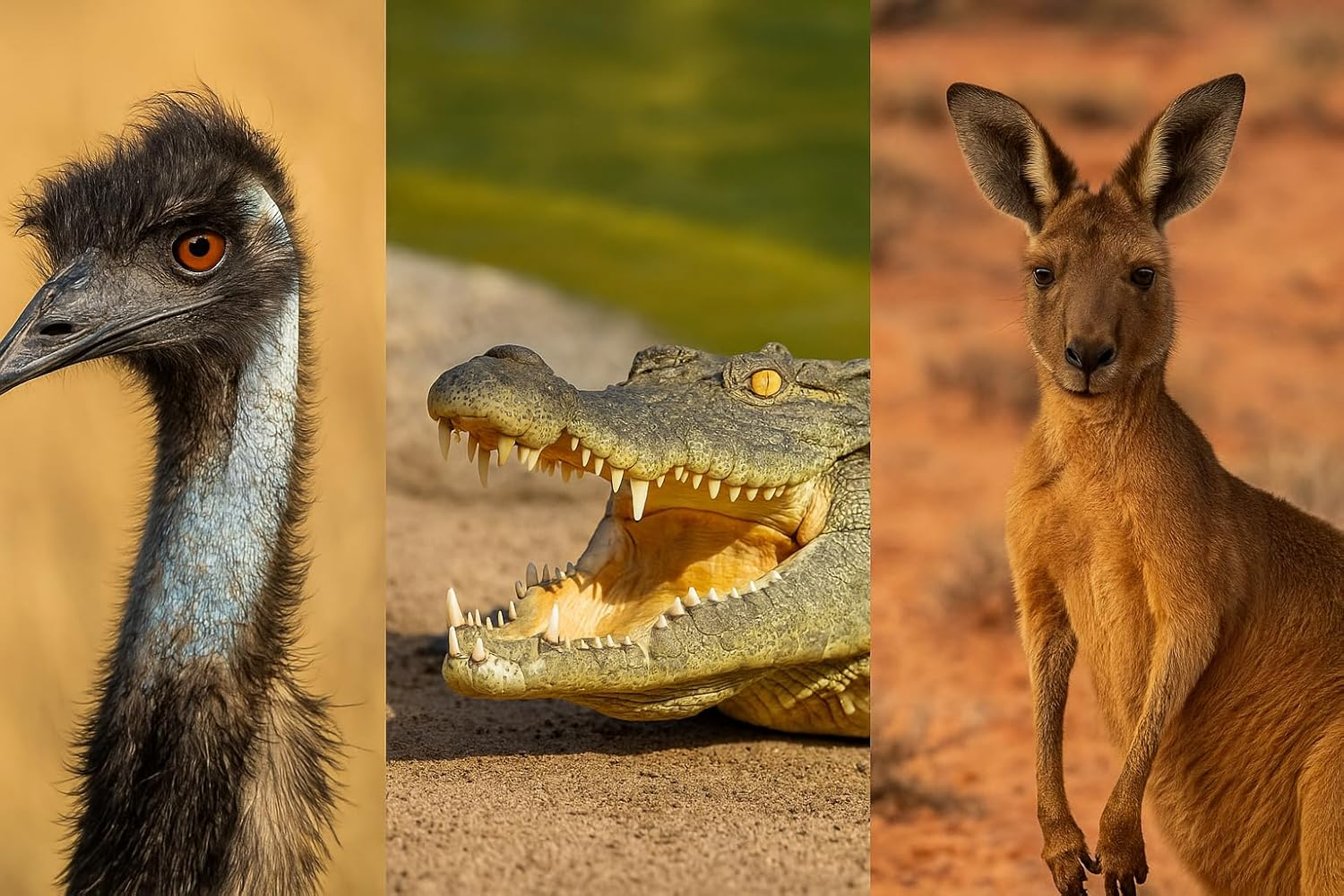 Exotic Jerky Pack 3X - Emu, Kangaroo, Crocodile - Bondi Smokehouse - Product of Australia image number 3