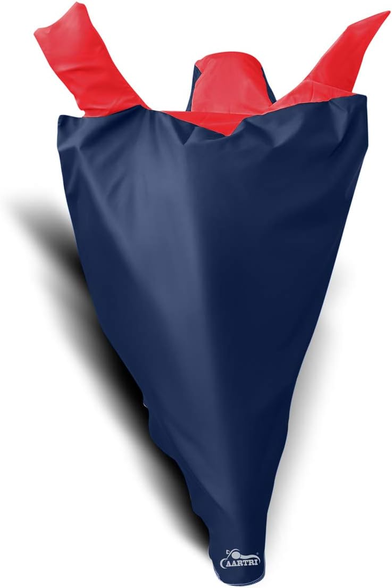 AARTRI Body Cover for Vespa Urban Club 2022(BS -2,3,4,6) Legitimate UV Protection,Dustproof Body Cover(Strip RED) image number 1