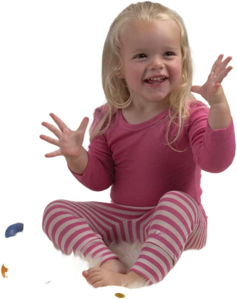 Merino Baby Merino Wool Pant for 3-6 Months Babies, Girl Stripe image number 3