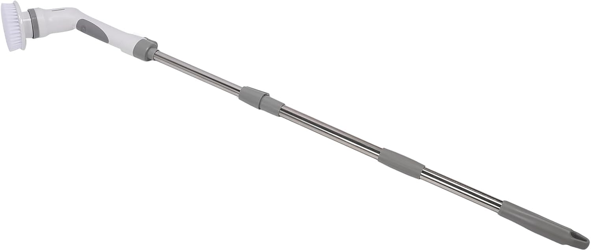 Electric Cleaning Brush, Electric Spin Scrubber with 3 Drill Brush Heads, 2 Adjustable Speeds, Shower Cleaning Brush with Adjustable Handle for Bathroom Tile Floor image number 2