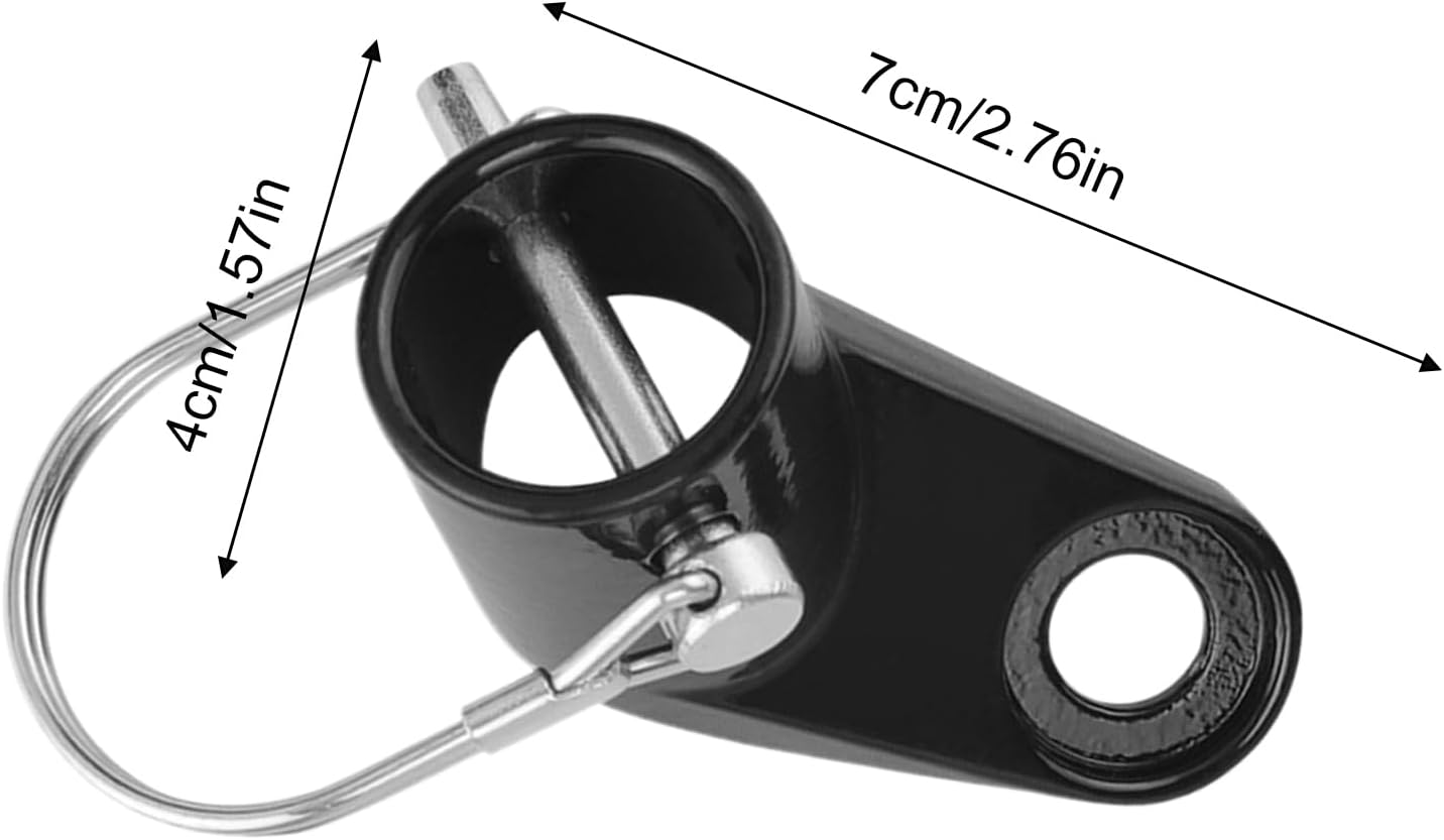 Bike Trailer Hitch Connector | Bike Hitch for Trailer | Attachment Hook Shock-Absorbing Quick-Release for Hiking Cycling Dog-Walking Road-Trip image number 2