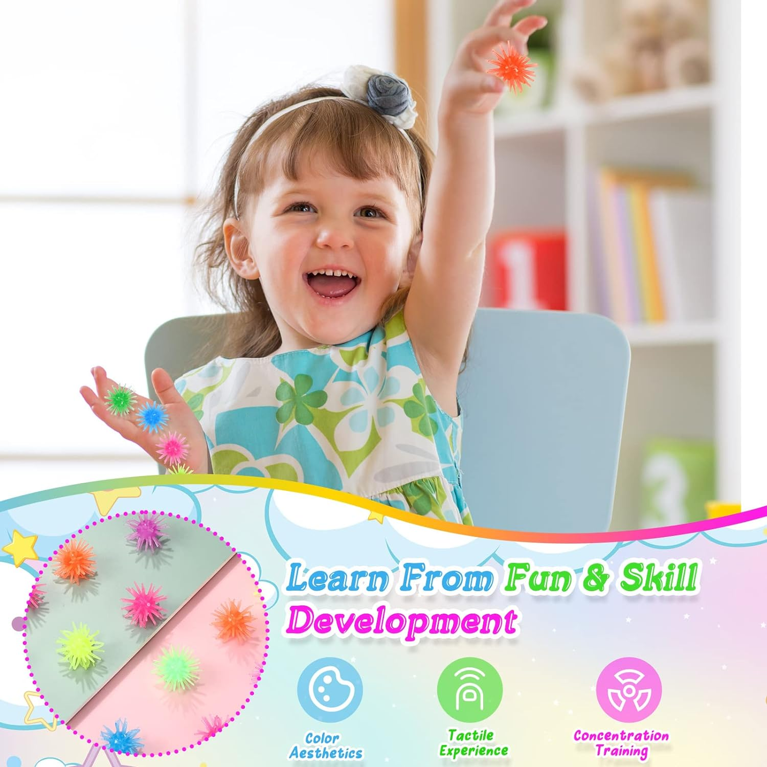 36 Pcs Stretchy Window Crawler Balls Rolling Wall Ball Climbers, Multicolored Wall Crawler Sticky Toy Small Sticky Balls Mini Fidget Crawler Squishy Wall Stress Ball for Anxiety Relief Hand Exercise image number 1