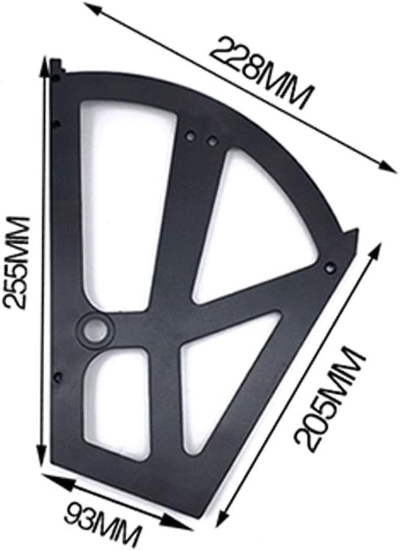 Shoes Drawer Cabinet ABS Plastic Hinges Turing Rack Replacement Fittings for Kitchen Living Room, Shoe Storage Cabinet Flip Frame Hinges Furniture Parts (1 Pair) (White) image number 5
