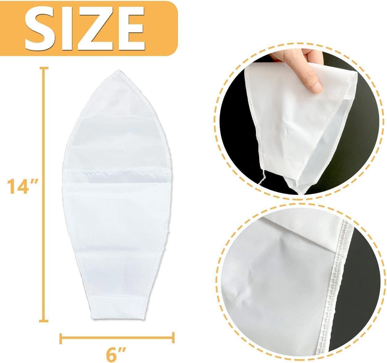 Open Toe Compression Sock Aid for Easy Slide - Slip Stocking Applicator to Help Assist Put on for Elderly, Disabled, Pregnant, 1 Pair (Pack of 1) image number 3