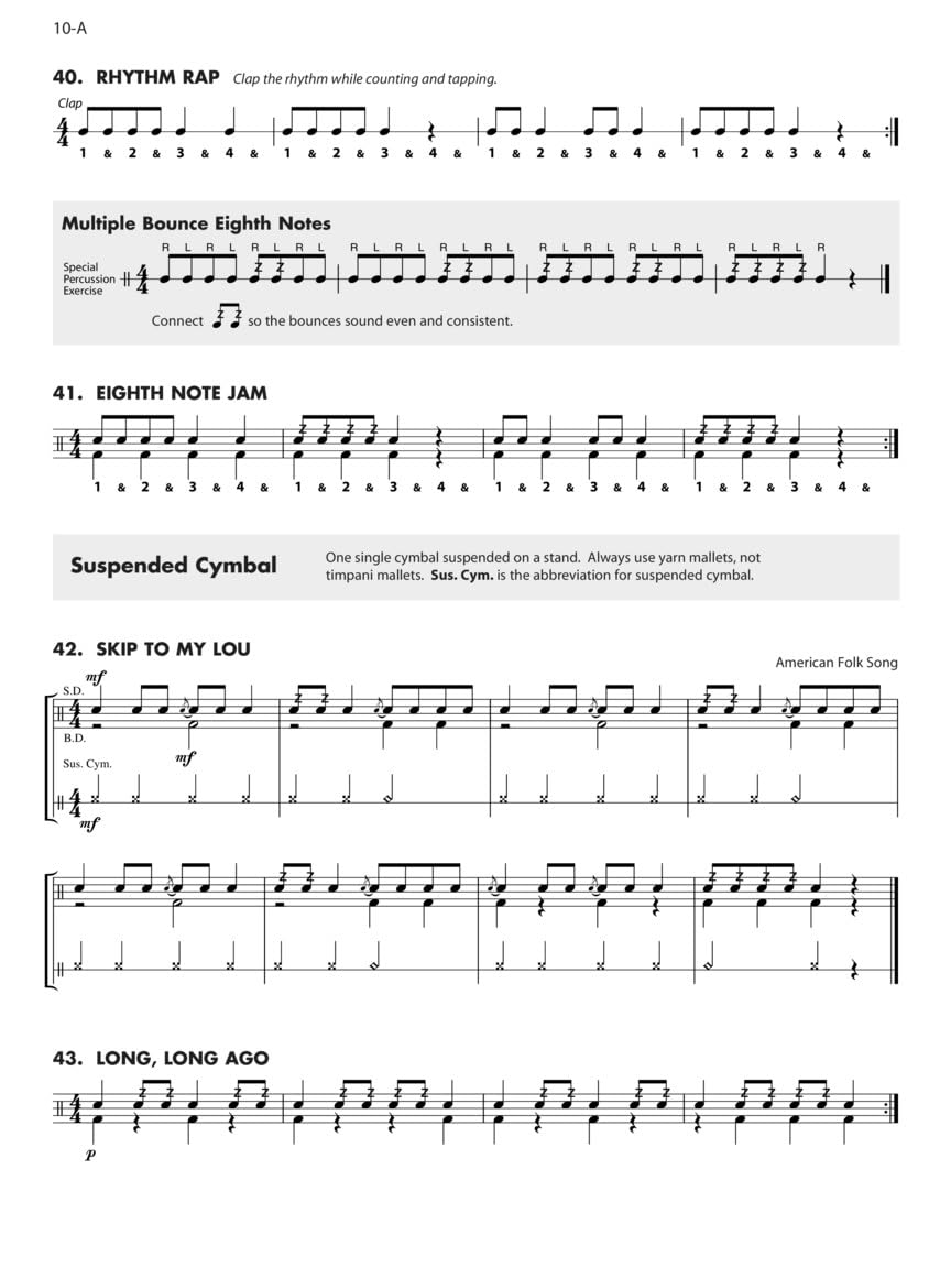 Hal Leonard Essential Elements for Band Percussion Book 1 with EEI image number 5