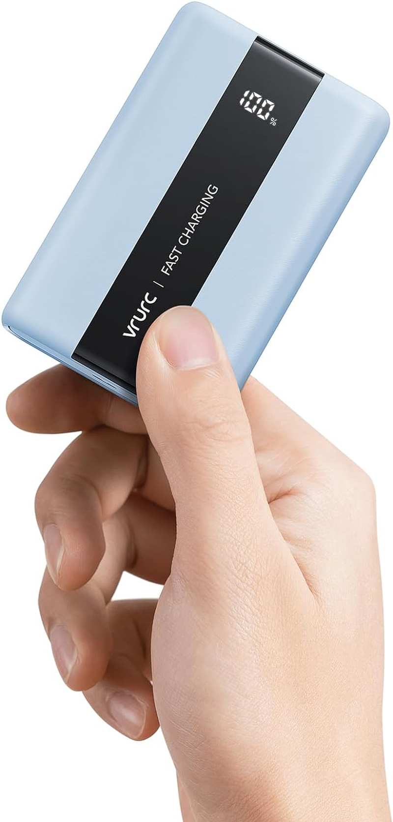 Power Bank Fast Charging, USB C 20000Mah Portable Phone Charger 22.5W, VRURC Mini Battery Pack for Iphone 15 14 13 12 Samsung Galaxy S23 Google LG for Travel, Green