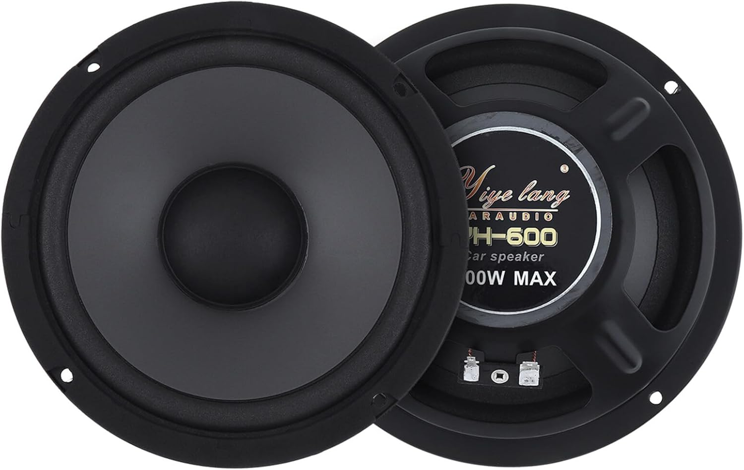 Yiye Lang Car Stereo Speaker 6.5 Inch Coaxial Speaker Car 600W Car Subwoofer 2-Way Speaker 1 Pair Car Speaker Car Stereo System Perfect Sound Quality image number 3