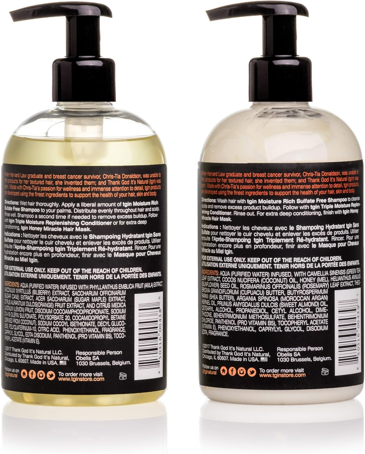 Tgin Shampoo + Conditioner Duo