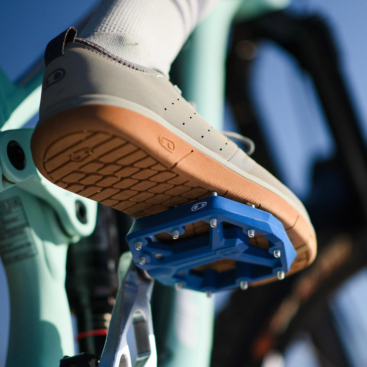 Crankbrothers Stamp Flat BMX/MTB Bike Pedal - Platform Bicycle Pedal, Minimal Profile, Adjustable Grip image number 5