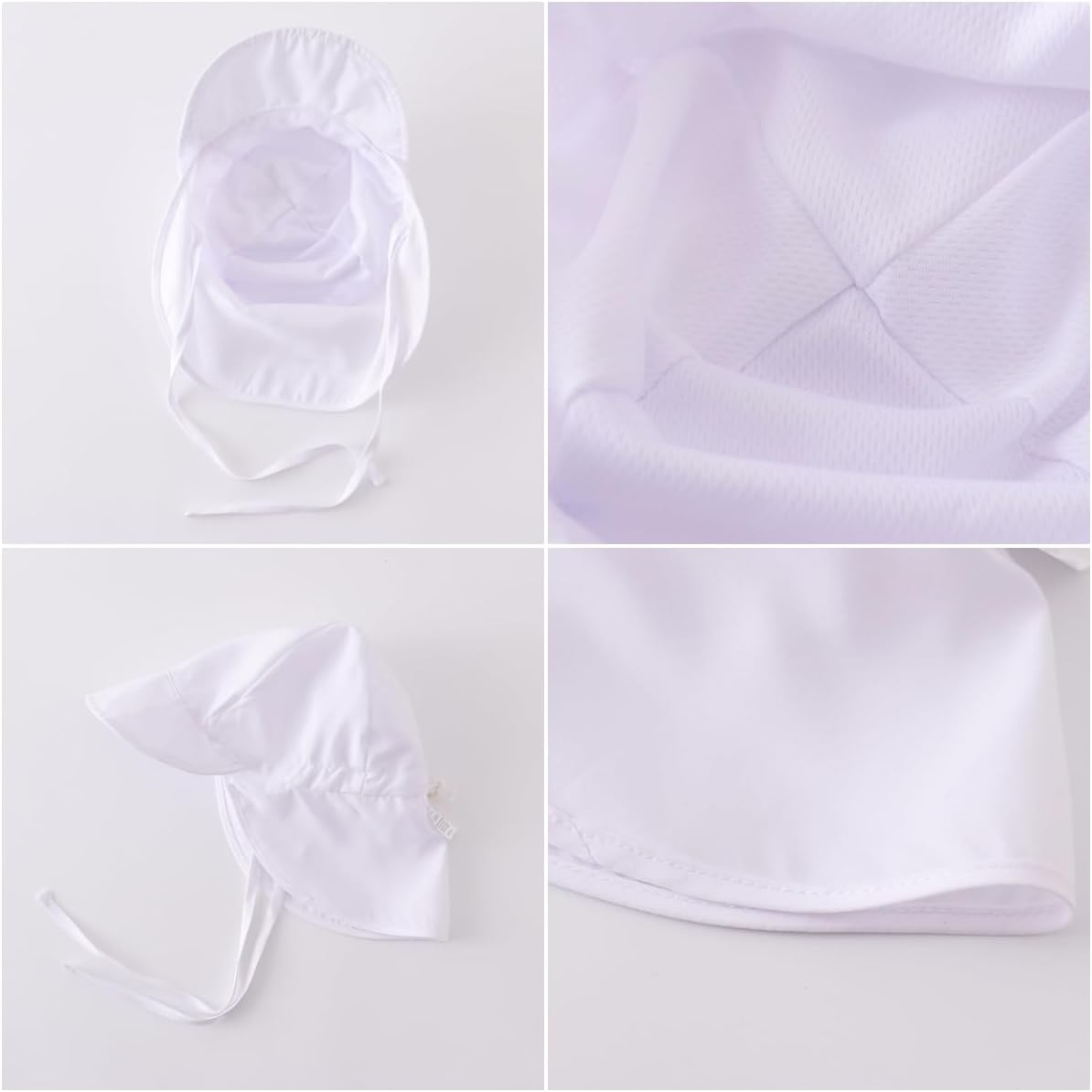 Baby Sun Hat Kids Outdoors UPF 50+ Sun Protection Hats Girls Boys Breathable Quick-Dry Adjustable Flap Caps image number 2