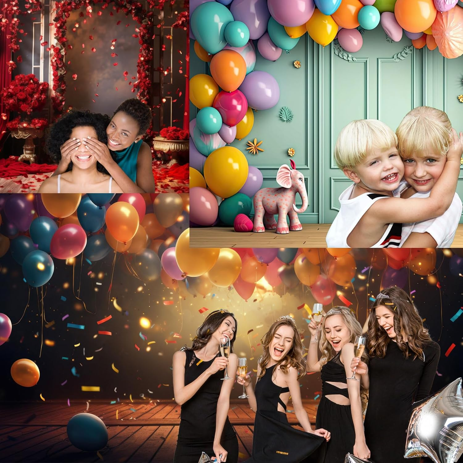 Riivvdise Aquarium Background Aquatic Plants Soft Algae Terrarium Backdrop Underwater World Fish Rock with Moss Sunlight Rays Fish Tank Background Aquarium Wallpaper Poster Decor Vinyl 24X12In