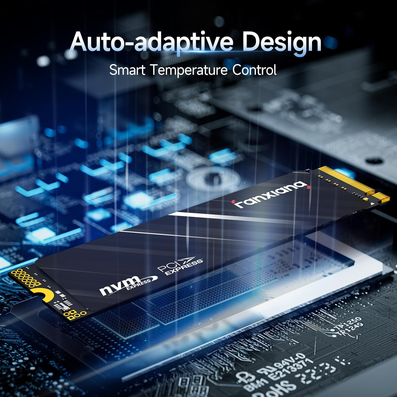 Fanxiang 1TB Nvme SSD Pcie Gen4 M.2 SSD for PS5, up to 4800 Mb/S, Internal Gaming SSD for PS5, 3D NAND SLC Cache Solid State Drive Upgrade Storage for Pc/Laptops S690Q image number 4