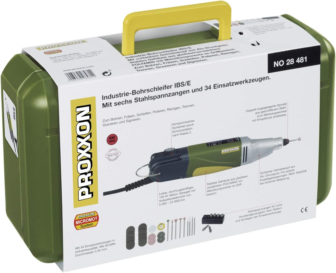 Proxxon 28481 Power Drill - Power Drills (220-240 V) image number 5