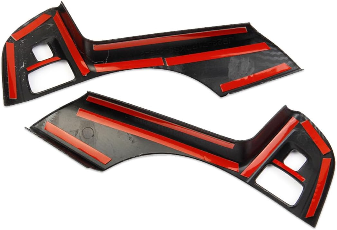 Korlot Carbon Fiber Style Interior Steering Wheel Cover Trim Accessories for Pontiac G8 image number 5