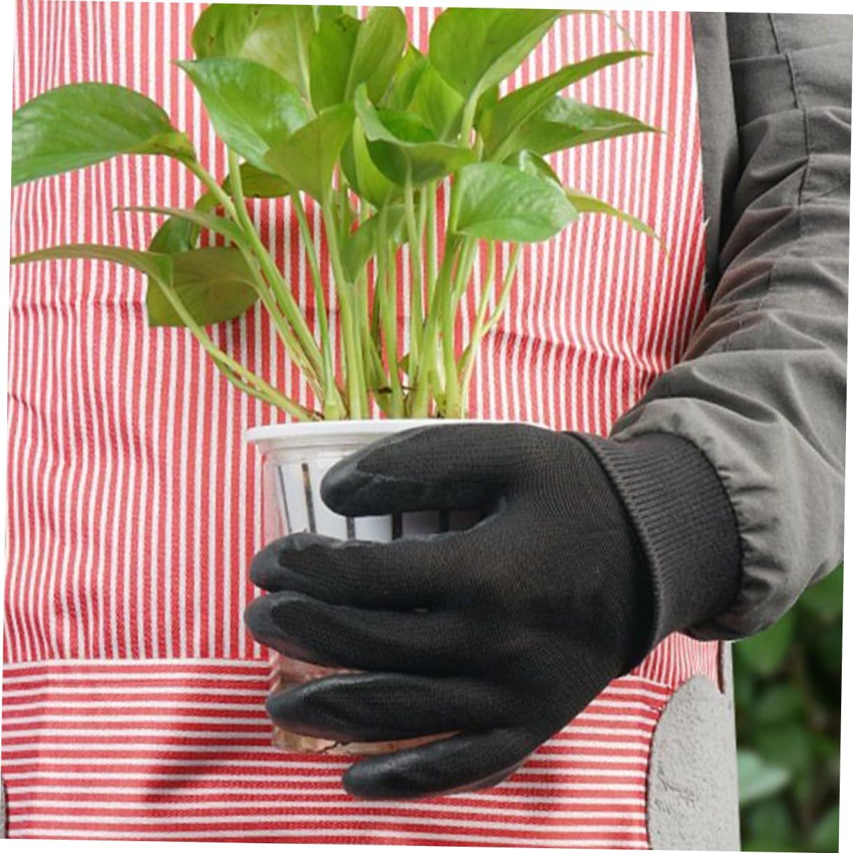 1 Pair Small Gardening Puncture Proof Waterproof for Men Women Claws Cut Resistant for Yard Work image number 4