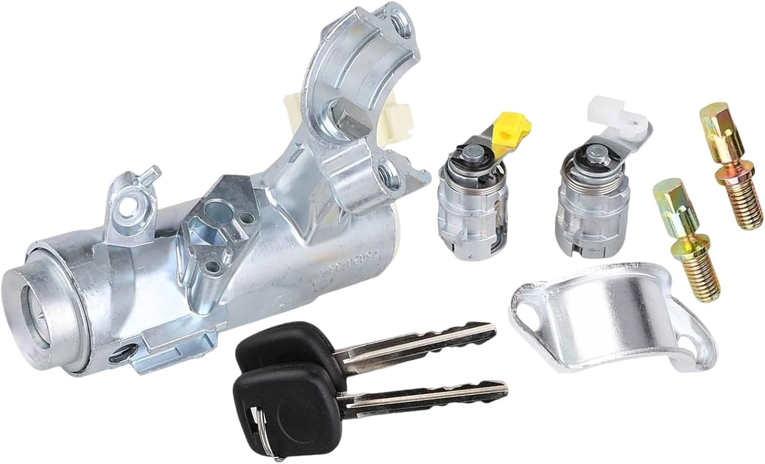 KAKA AUTO PARTS Ignition Barrel Door Locks & 2 Keys Suitable for Toyota Hilux RZN147 1997-2005 image number 2
