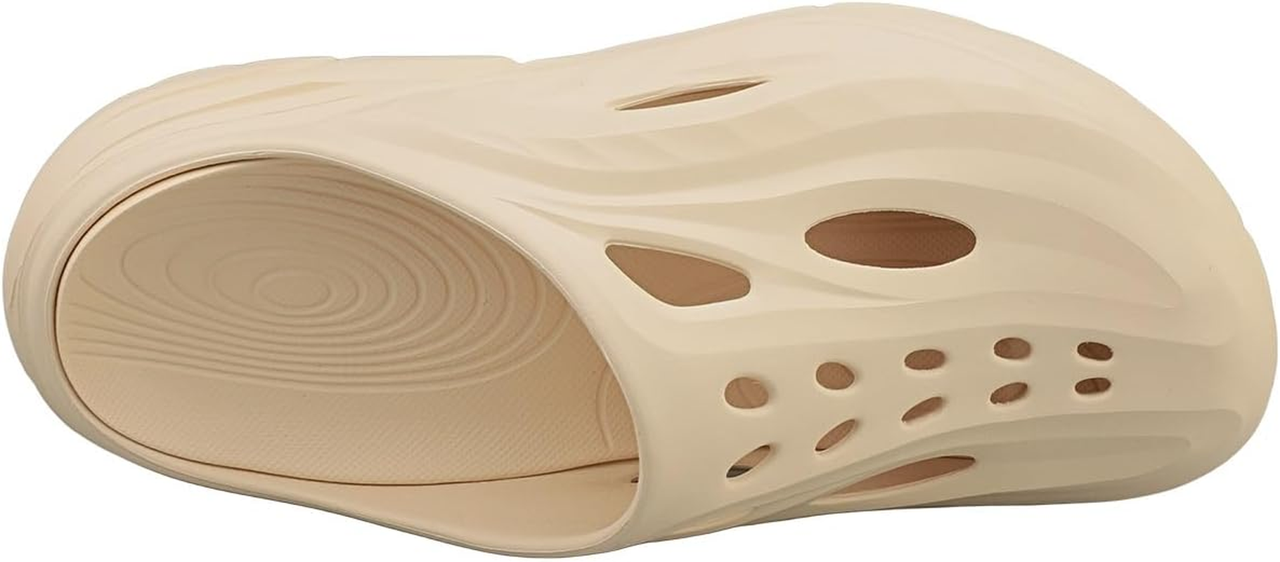 HOKA Unisex-Adult Ora Recovery Mule Slide Sandal, Vanilla/Vanilla, 12 Women/10 Men image number 2