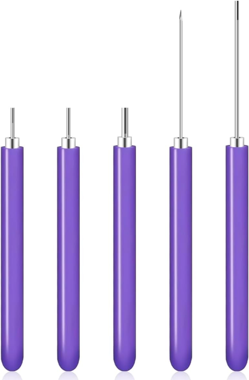 WELANE Paper Quilling Tools Slotted Kit, 5 PCS Paper Craft Quilling Tool Kit for Art Craft, DIY Paper Card Making (5 Kinds) image number 4