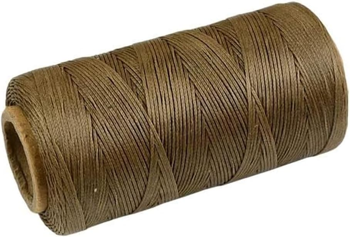 260M 150D Leather Sewing Waxed Thread - Hand Stitching Craft Repair Cords in 4 Colors