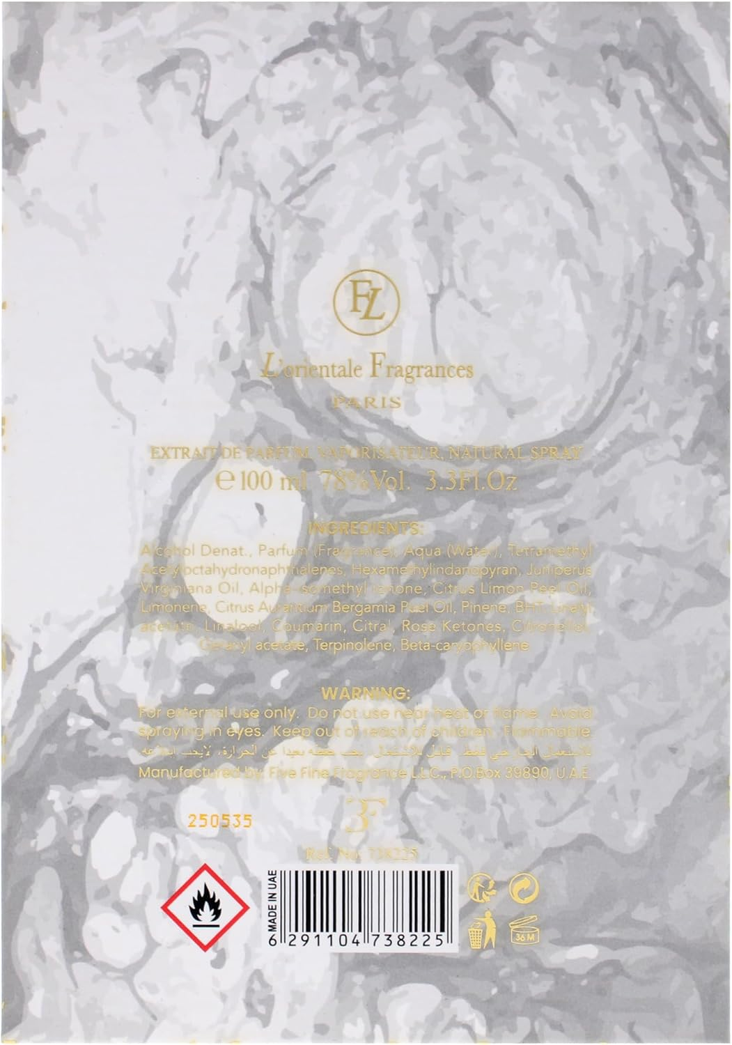 Night De Paris - Eris by Lorientale Fragrances for Unisex - 3.3 Oz Extrait De Parfum Spray image number 3