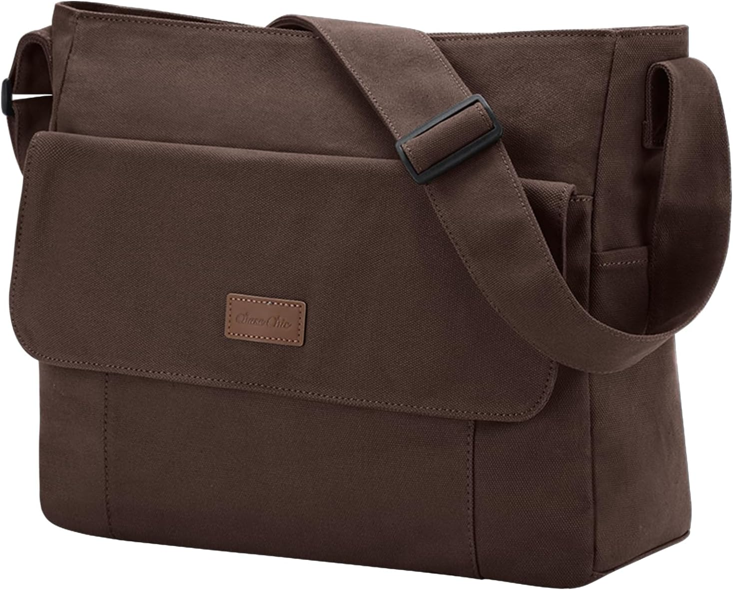 Canvas Messenger Bag,Chase Chic Large Laptop Crossbody Sholder Satchel Work College Tote Bag for Men Women