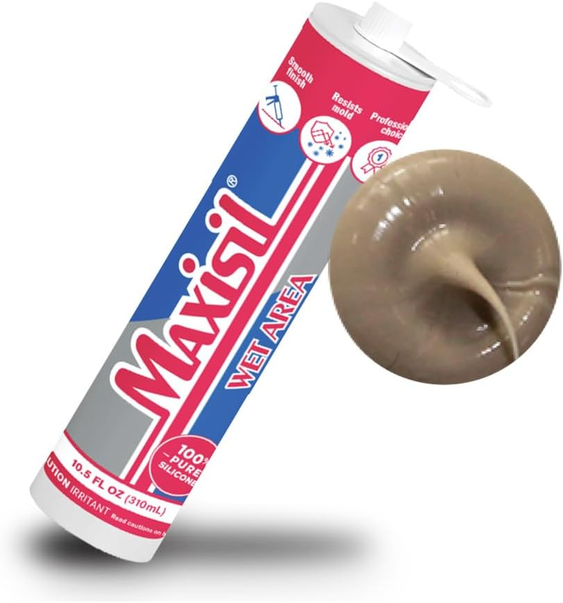 Maxisil Wet Area Silicone Sealant 310Ml - A13 Anthracite - A13 Anthracite image number 3