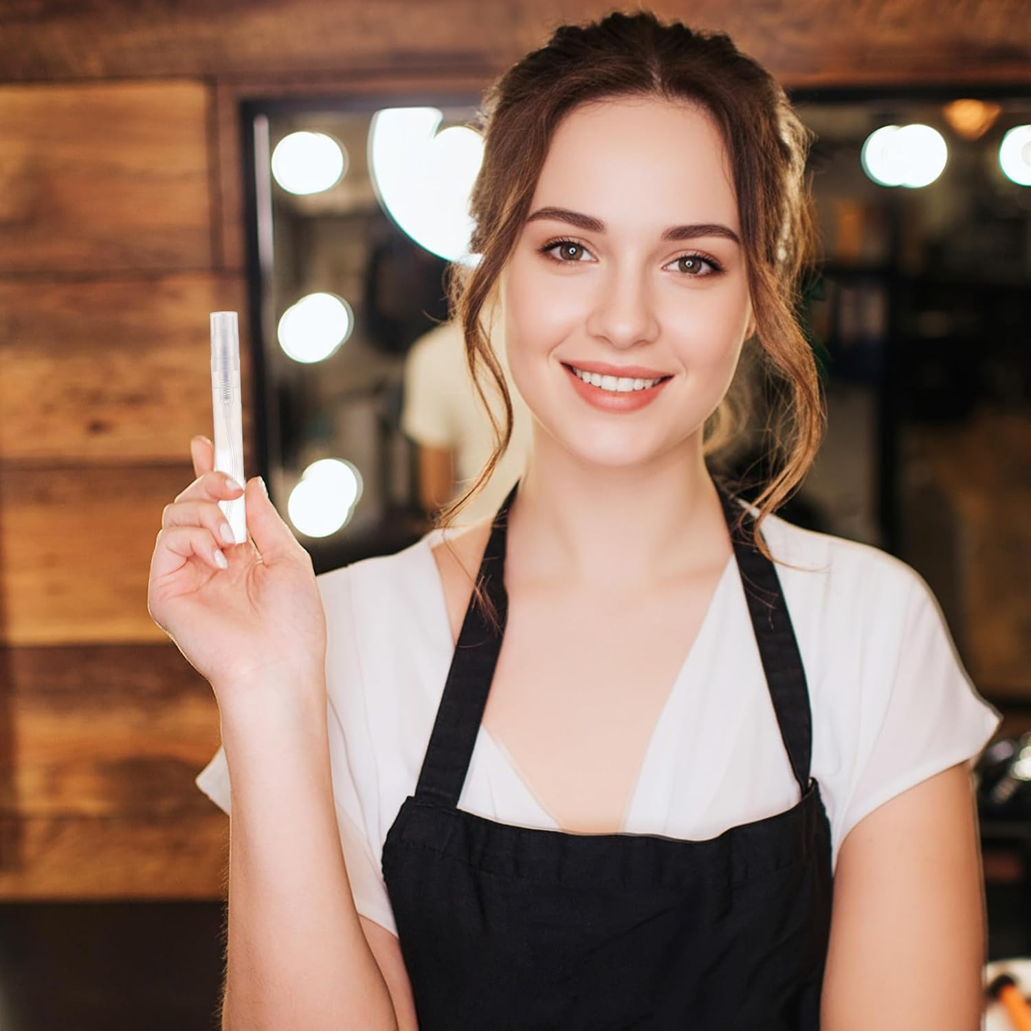 150 PCS 5Ml Mini Spray Bottles Refillable Plastic Perfume Atomizer Clear Fine Mist Perfume Bottle Small Sample Sprayer Bottle Portable Empty Dispenser Container for Travel Pocket Essential Oil image number 1