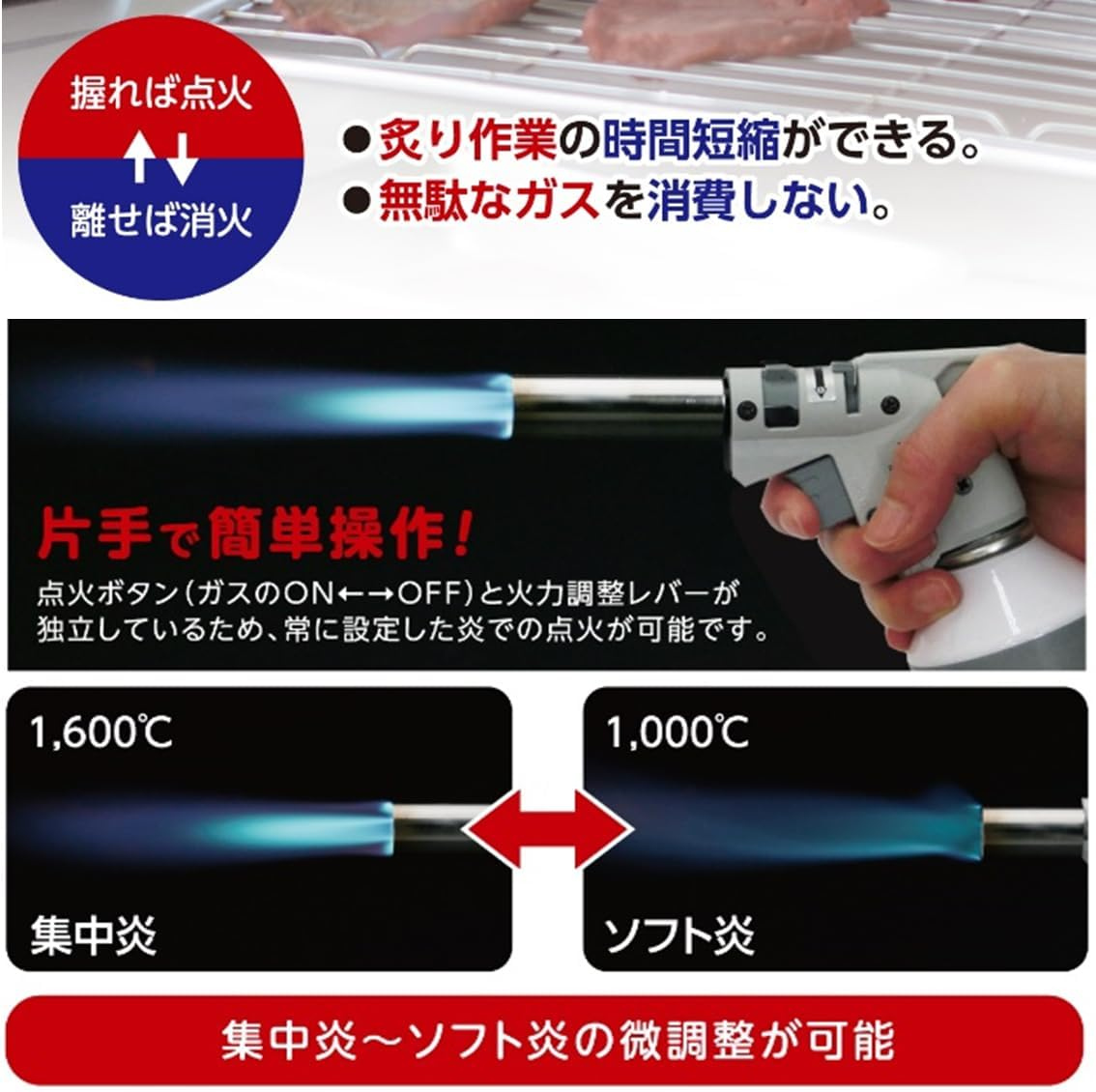 Shinfuji Burner Broiled Master Pro KC-800 image number 5