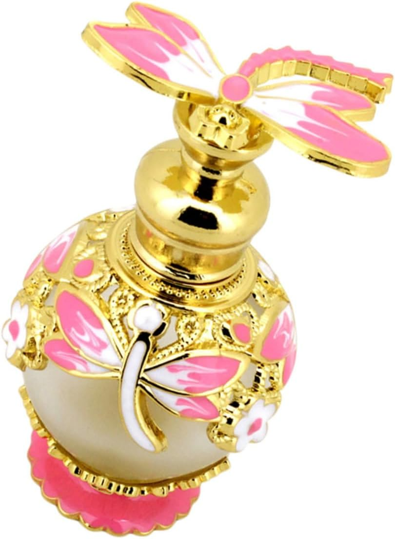 Empty Perfume Bottle Dropper Glass Aromatherapy Bottle for Collecting Traveling